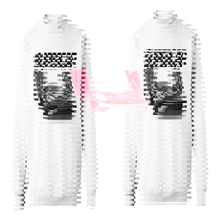 素敵なエキゾチックなスーtシャツ。スポーツカー愛好家に最適。 スウェットシャツ