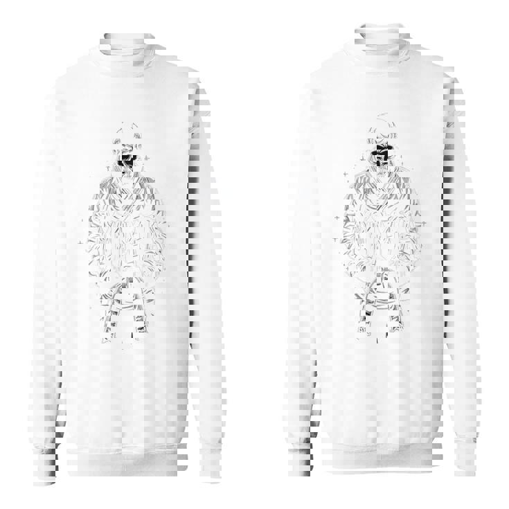 総合格闘技マスター、バックプリント スウェットシャツ