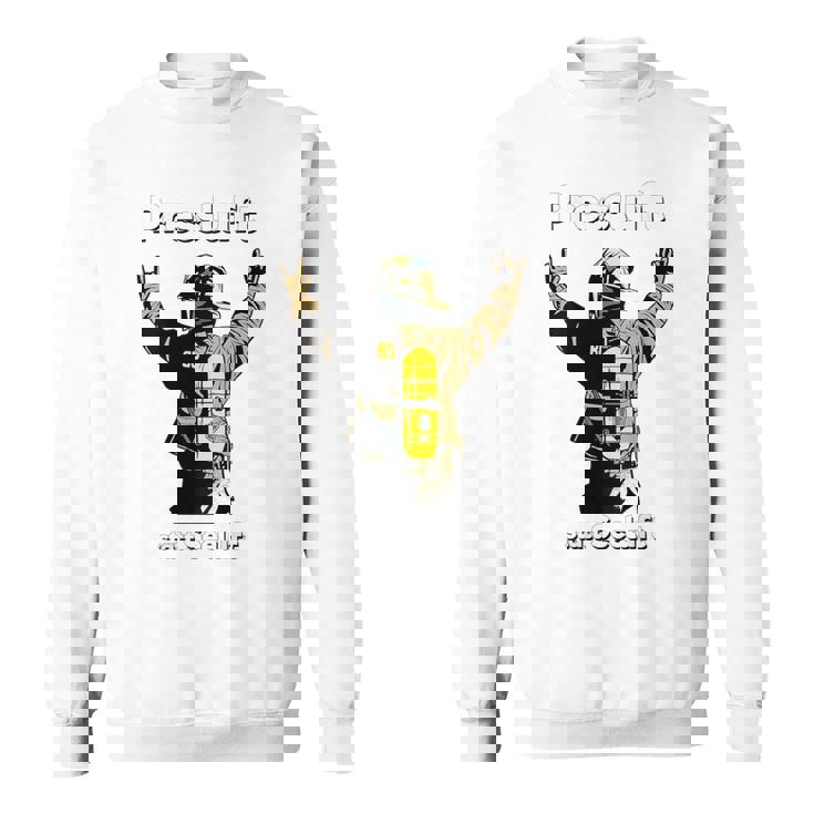 背圧呼吸保護器具 キャリア 消防士 消防隊 スウェットシャツ