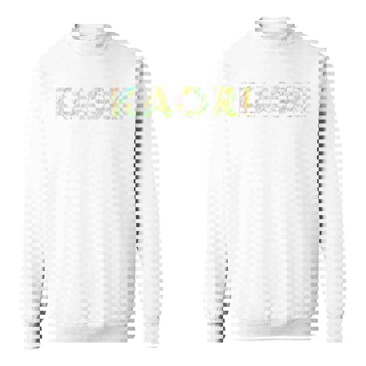 色鉛筆ネームデザインKaori スウェットシャツ