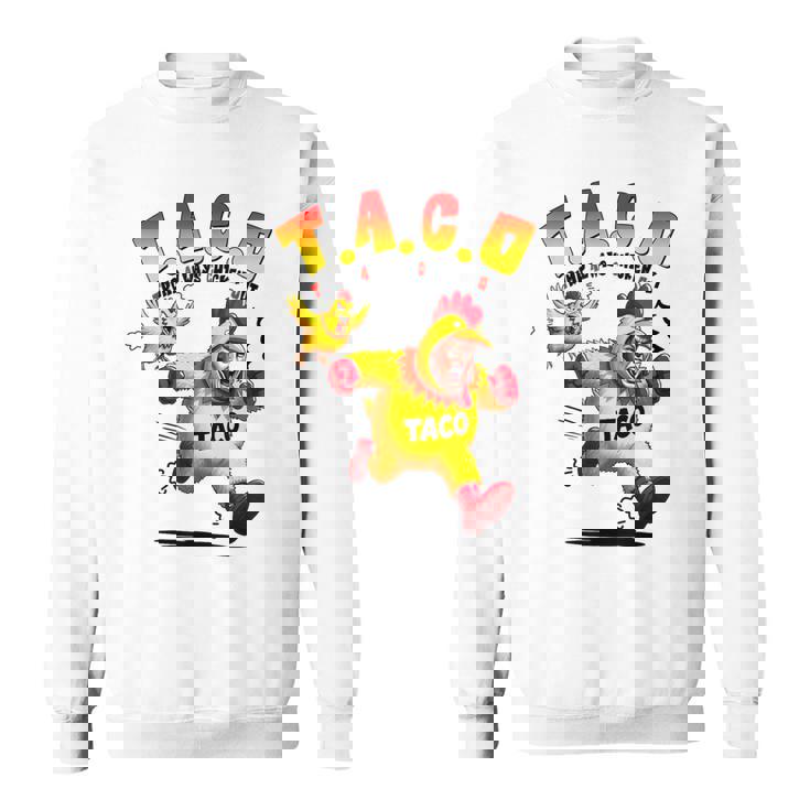 面白いトランプタコジョークアンチトランプ抗議tシャツ スウェットシャツ