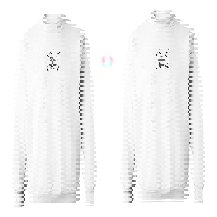 韓国サッカー好きのレプリカユニフォーム。誇りの韓国サッカーファン。 スウェットシャツ