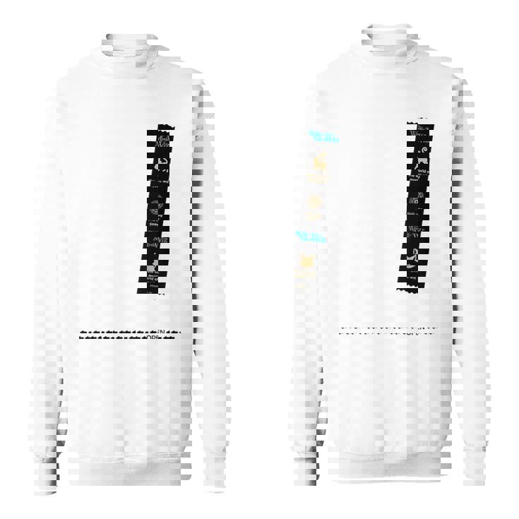 黒猫のウィズ 段ボールとウィズ C スウェットシャツ