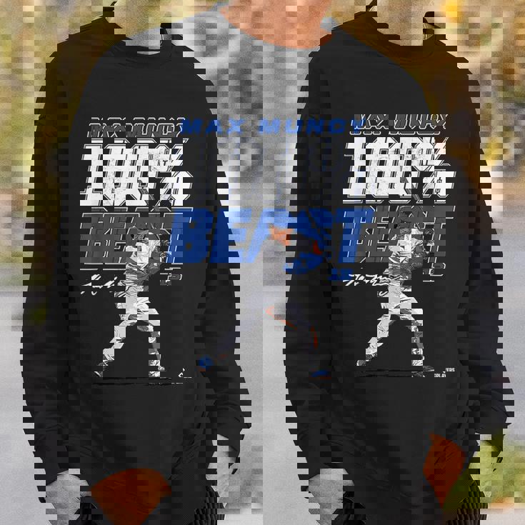 100 Beast Max Muncy Los Angeles Mlbpa スウェットシャツ 彼への贈り物