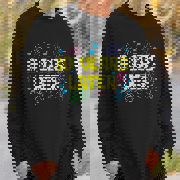 10歳の誕生日 10年後 10歳の誕生日 スウェットシャツ 彼への贈り物