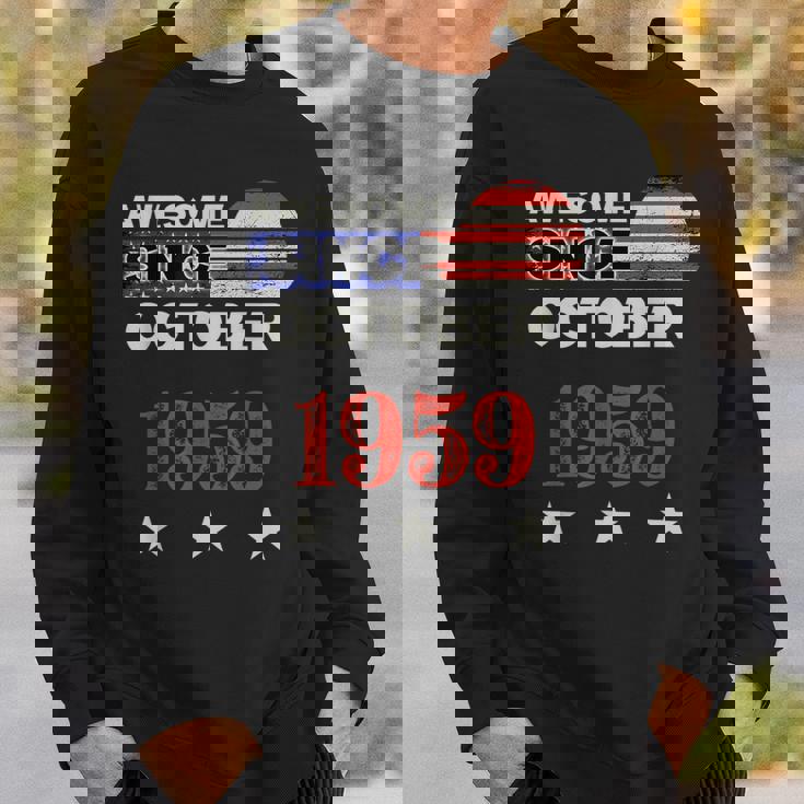 1959年以来素晴らしいヴィンテージアメリカ国旗クラシック1959年10月。 スウェットシャツ 彼への贈り物