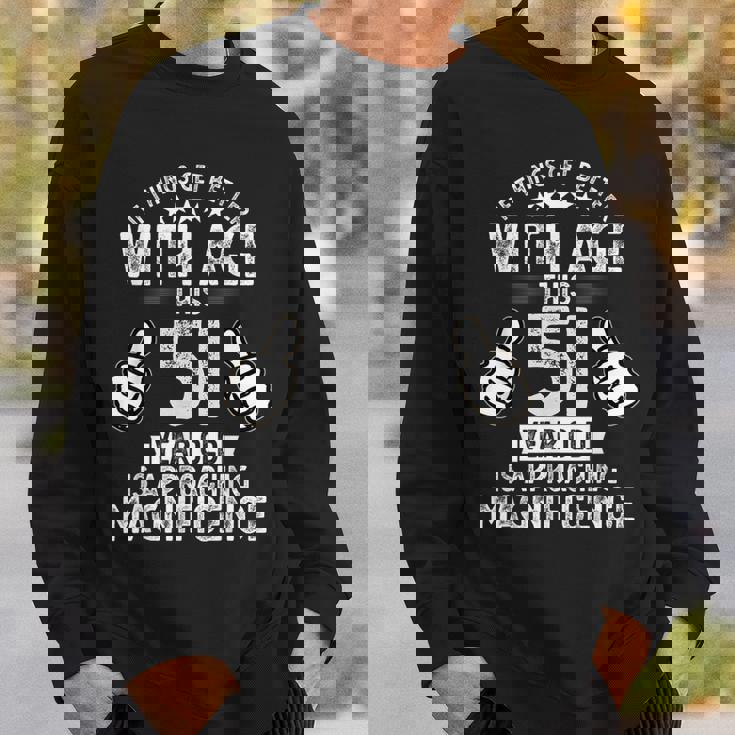 1972年生まれの男性の面白い51歳の誕生日 第51章 スウェットシャツ 彼への贈り物