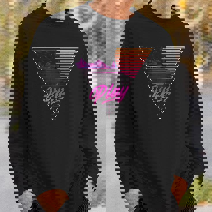 1980年代ynthwave ギフトtシャツ ゲーマーtシャツ レトロスタイリング スウェットシャツ 彼への贈り物