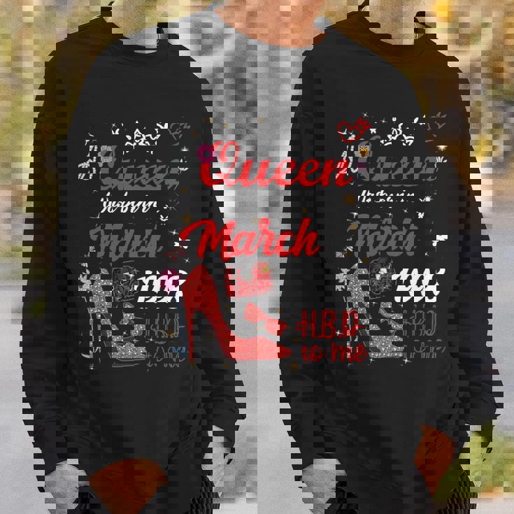 1998年3月 誕生日 この女王は1998年3月に生まれました 長袖tシャツ スウェットシャツ 彼への贈り物