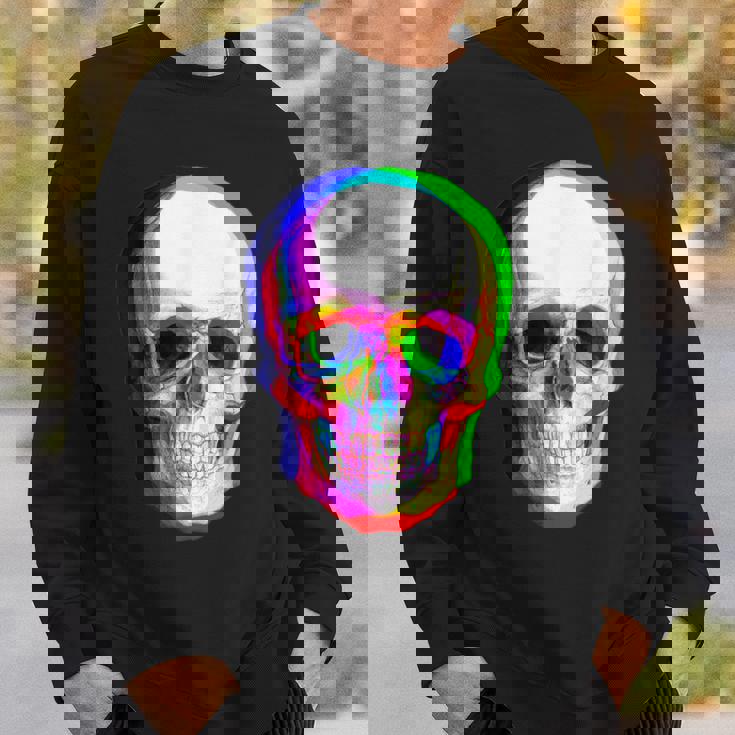 3Dスカル。 スウェットシャツ 彼への贈り物