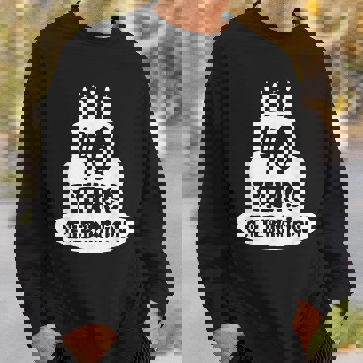 40年のお祝い イベント、記念日、誕生日。 スウェットシャツ 彼への贈り物