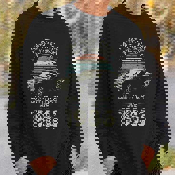 40歳の誕生日 1986年クラシックカー スウェットシャツ 彼への贈り物