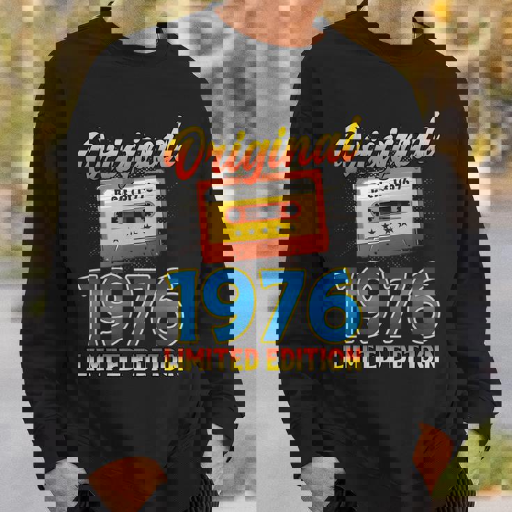 50 歳の誕生日プレゼント男性 1976 年 レトロ ビンテージ テープ スウェットシャツ 彼への贈り物