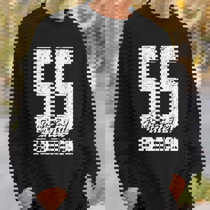 55歳の誕生日 限定版 記念日 ヴィンテージ 55歳 スウェットシャツ 彼への贈り物