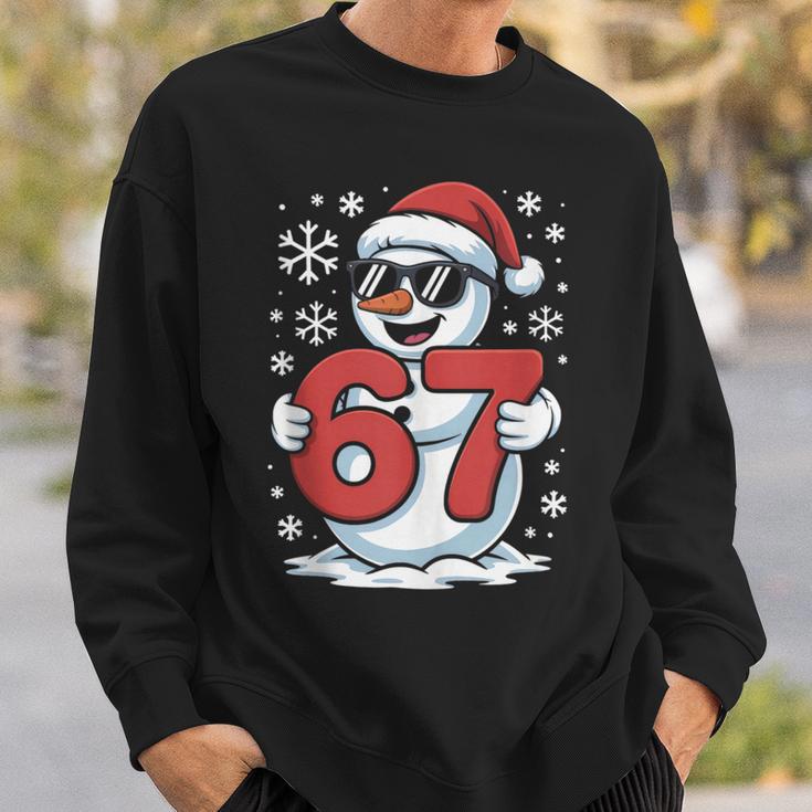 6 7 Snowman Christmas Pajamas 67 Meme Six Seven Bruh Sweatshirt Gifts for Him 6 7 Snowman Christmas Pajamas 67 Meme Six Seven Bruh Sweatshirt Gifts for Him