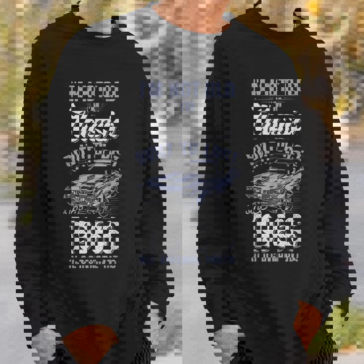 60歳の誕生日 1966年クラシックカー スウェットシャツ 彼への贈り物