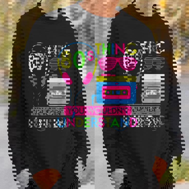 80年代コスチューム 1980年代テーマ パーティー 80年代スタイル ファッション衣装 スウェットシャツ 彼への贈り物