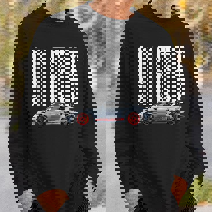 911 Gt3 Rs レーシングカー ヴィンテージ ミームコイン スウェットシャツ 彼への贈り物