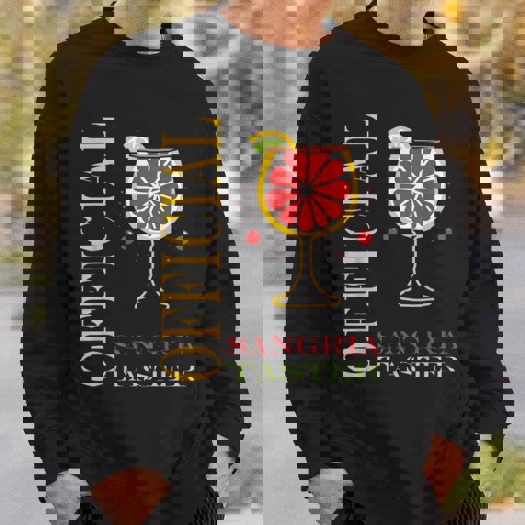 Alcohol Officialangria Taster Drinkangria スウェットシャツ 彼への贈り物