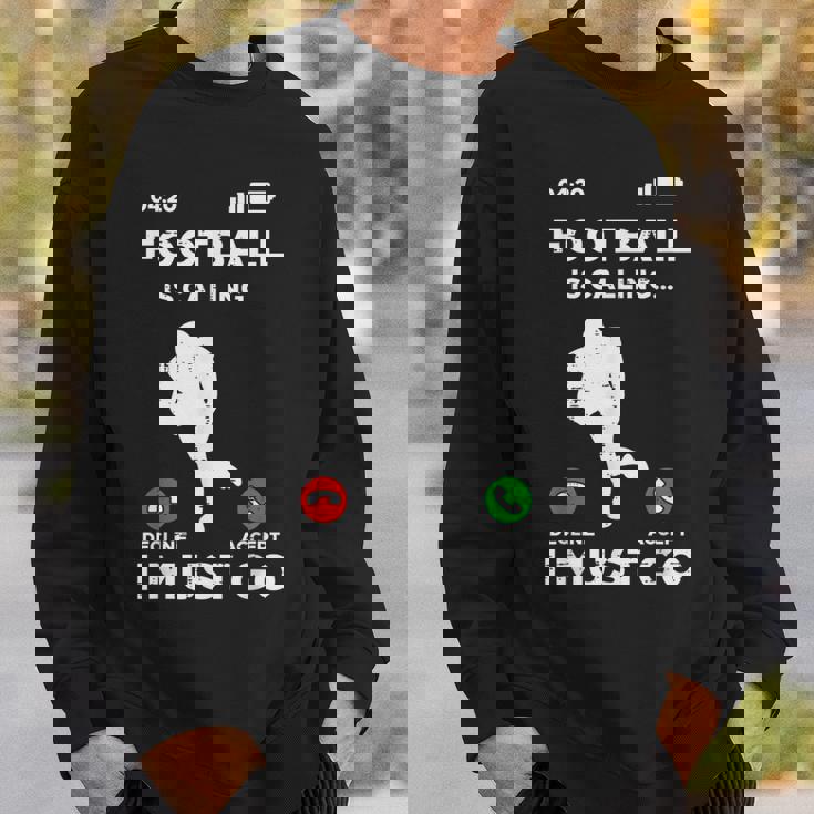 American Football Calling I Must Go ファニーコーチ メンズ レディース スウェットシャツ 彼への贈り物