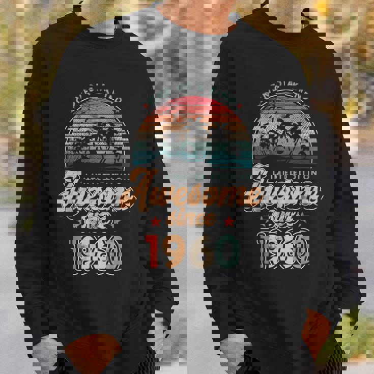 Awesomeince 1960 パームツリー 66歳の誕生日 スウェットシャツ 彼への贈り物