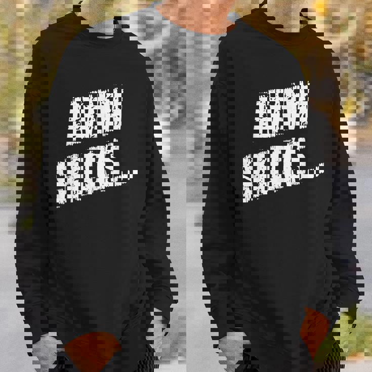 Awwhucksトウモロコシ好き 面白いことわざグラフィック スウェットシャツ 彼への贈り物