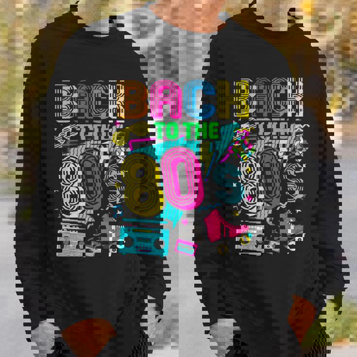 Back To 80'S 1980S Retrointage Eighties Costume Party スウェットシャツ 彼への贈り物