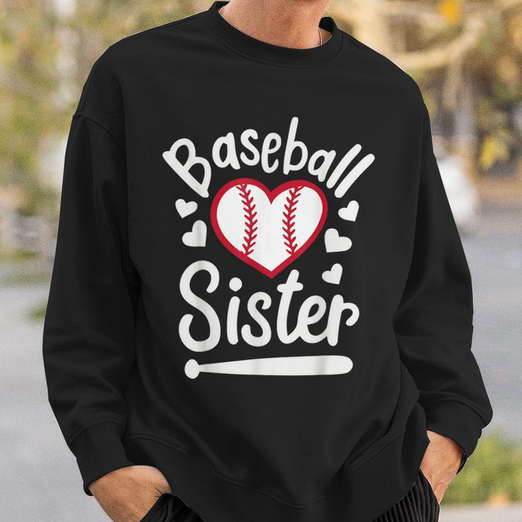 Baseballister At Heart プレイヤーズシスター、ベースボールシス スウェットシャツ 彼への贈り物