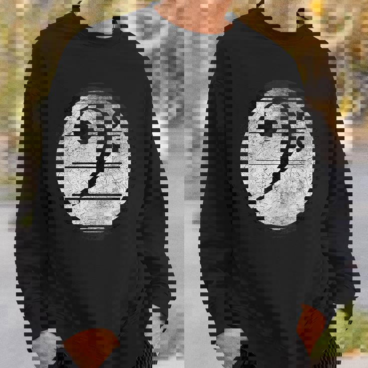 Bass Clef Classical Music Clave Clé De Fa ヘ音記号 スウェットシャツ 彼への贈り物