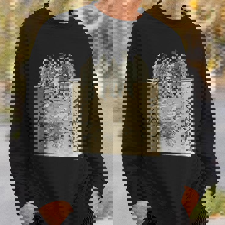 Big Oz Book オズの魔法使い ドロシー・トト ブリキの人 ライオン かかし スウェットシャツ 彼への贈り物