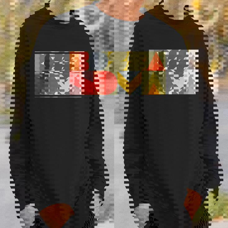 Bossa Nova ブラジル ジャズ ミュージック ヴィンテージ タイポグラフィ スウェットシャツ 彼への贈り物