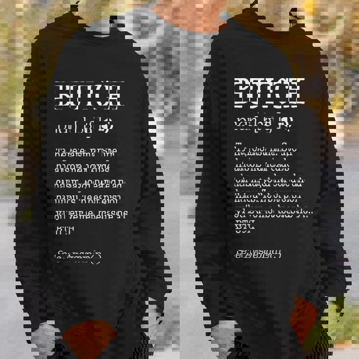 Butch 大人用 メンズ ファーストネーム定義 パーソナライズ スウェットシャツ 彼への贈り物