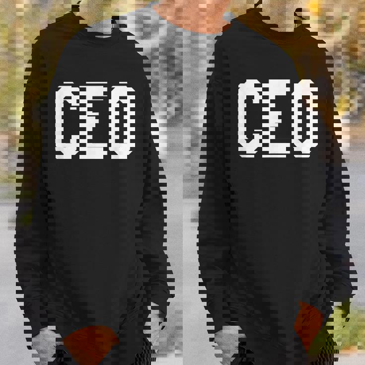 Ceo 最高経営責任者 ボス スウェットシャツ 彼への贈り物