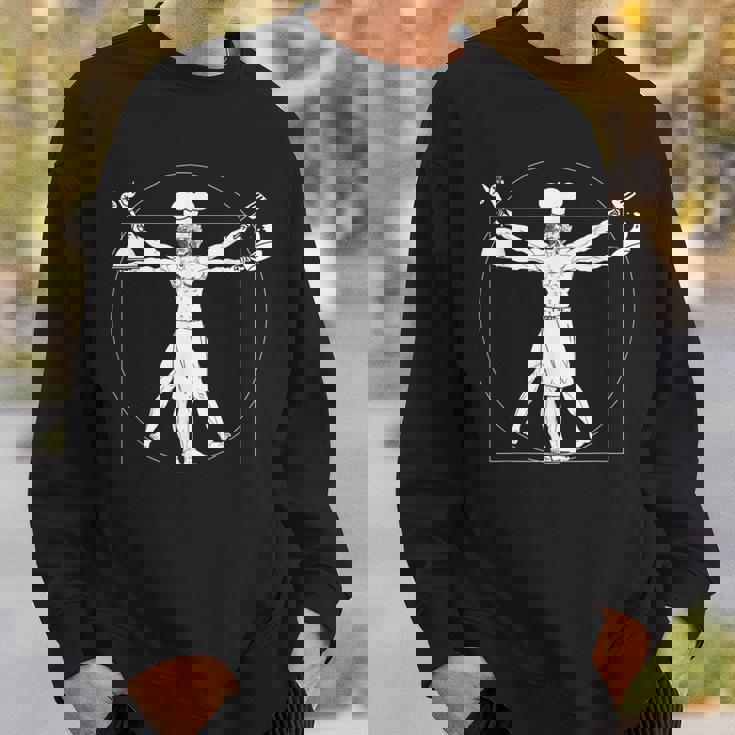 Chef Anatomy パロディ マルチアーム クッキングアート 料理グラフィック スウェットシャツ 彼への贈り物