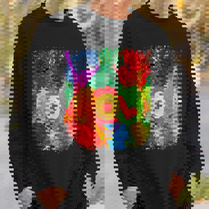 Color Mashup Wild Celebrations Happy Holi スウェットシャツ 彼への贈り物