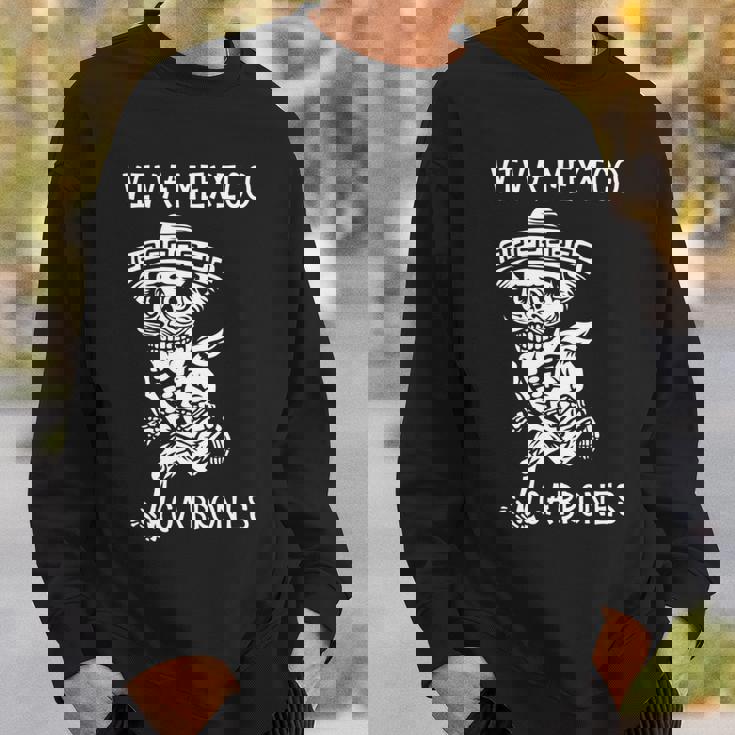 Day Of The Deadiva メキシコ カブロン シュガースカル スケルトン 長袖tシャツ スウェットシャツ 彼への贈り物