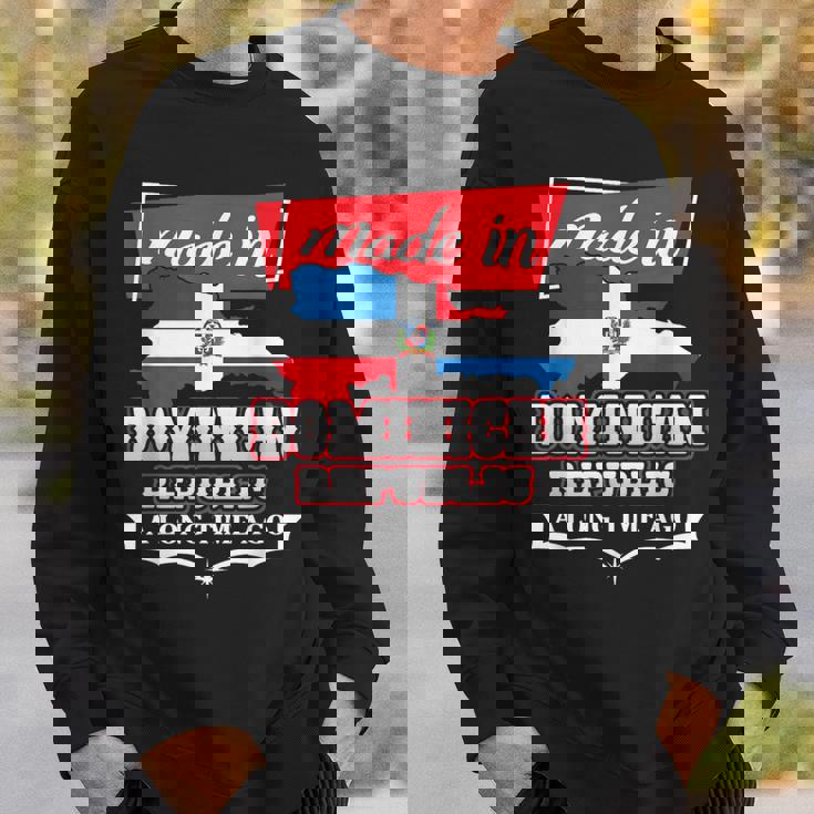 Dominican Republic Long Ago Country Flag Dr Native スウェットシャツ 彼への贈り物