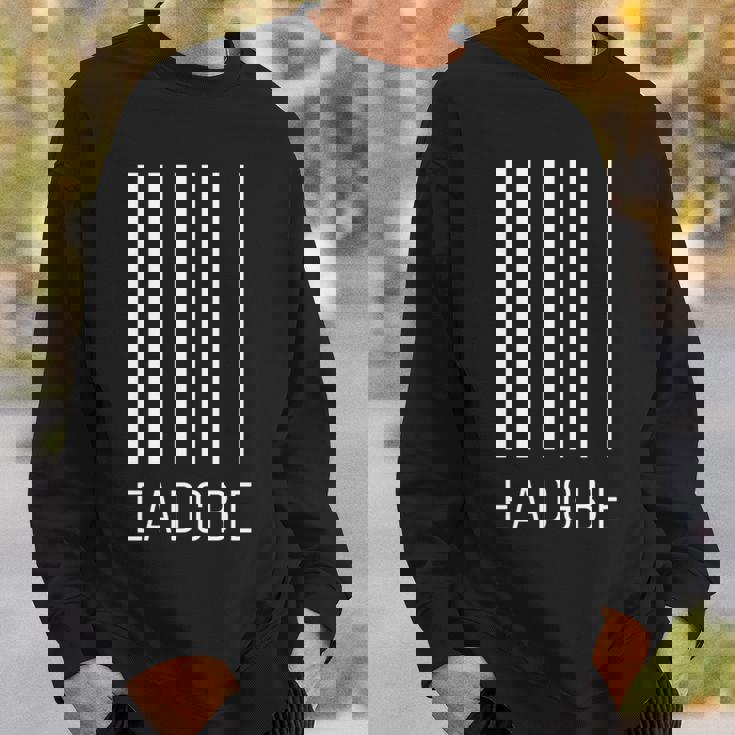 Eadgbe 6弦ギタープレーヤー&ギタリスト クールなミュージシャン 長袖tシャツ スウェットシャツ 彼への贈り物