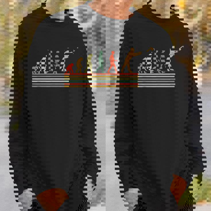 Evolution Of Axe 投げ斧投げ 斧投げ スウェットシャツ 彼への贈り物