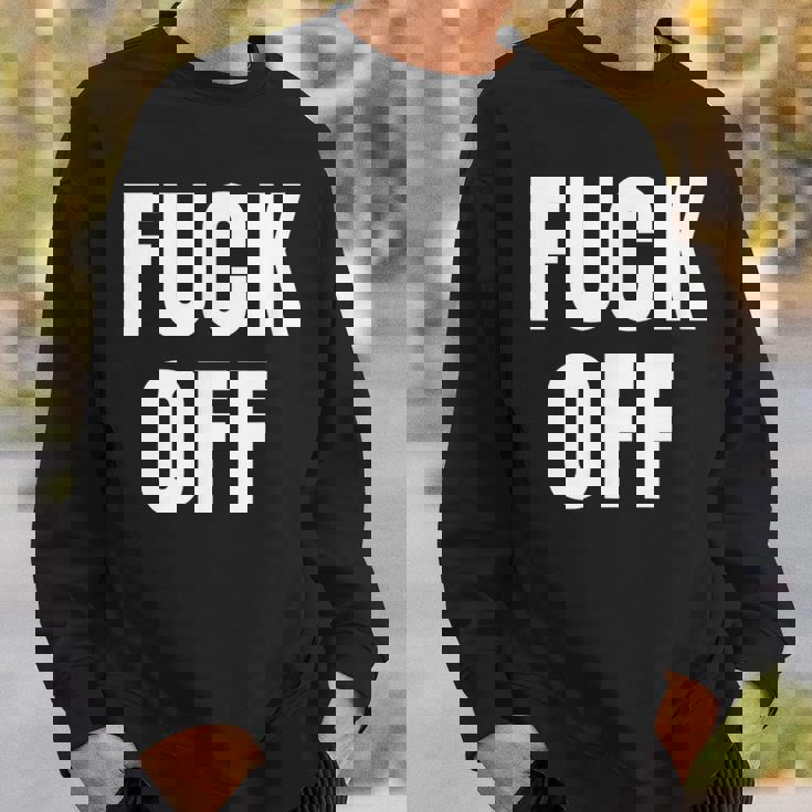 Fack Off – デザイン – Fuck Off スウェットシャツ 彼への贈り物