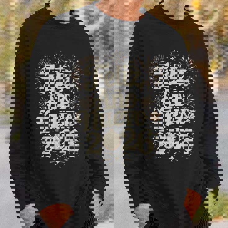 Feliz Año Nuevo 2026 Happy New Year Spanish Mexican Latin Sweatshirt Unisex Gifts for Him