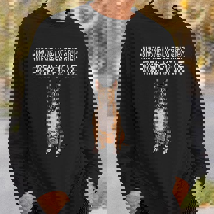 Friend For Life Of Bull Terrier ミニチュアドッグ スウェットシャツ 彼への贈り物