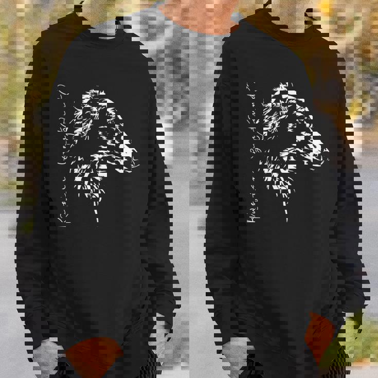 Proud ロシアグレイハウンド ボルゾイ犬 ポートレートギフト 長袖tシャツ スウェットシャツ 彼への贈り物