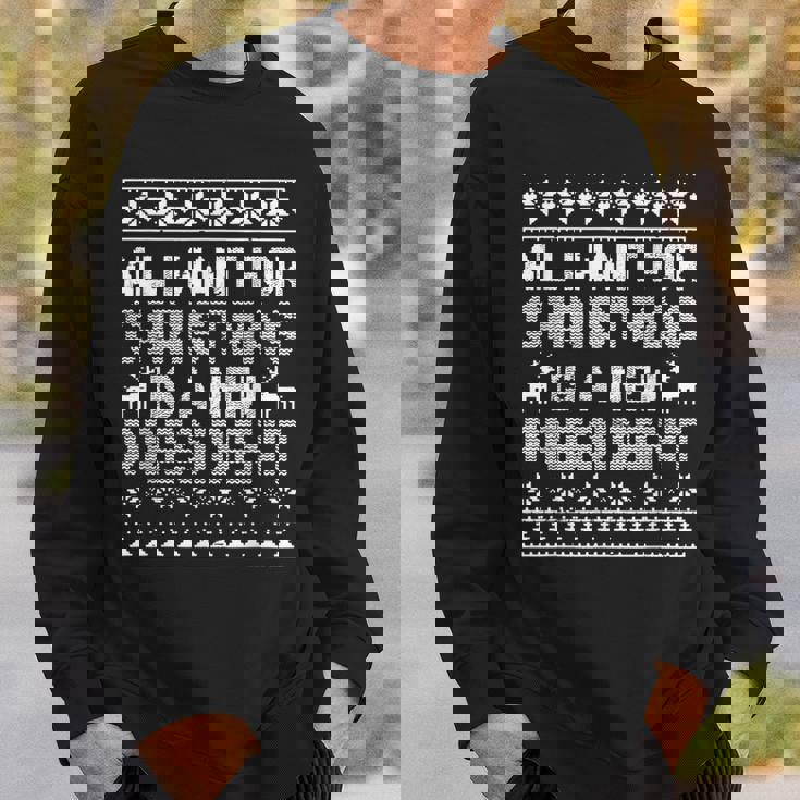 All I Want For Christmas Is A New President Ugly Xmas Sweatshirt Gifts for Him All I Want For Christmas Is A New President Ugly Xmas Sweatshirt Gifts for Him