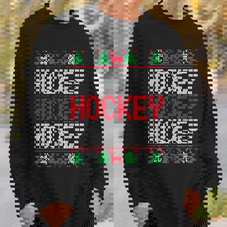 Xmas Ornaments Ugly Christmas Sweater Hockey Player Sweatshirt Gifts for Him Xmas Ornaments Ugly Christmas Sweater Hockey Player Sweatshirt Gifts for Him