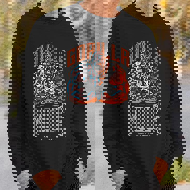 Gorilla ファッションワークアウト ビースト ジム トレーニング フィットネス 筋肉 スウェットシャツ 彼への贈り物