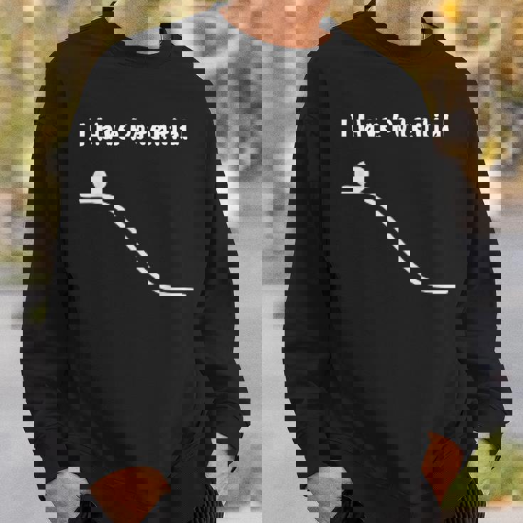 I Have Potential Energy Physics Joke スウェットシャツ 彼への贈り物