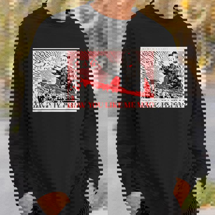 How You Like Me 毛沢東共産主義中国宣伝ポスター スウェットシャツ 彼への贈り物