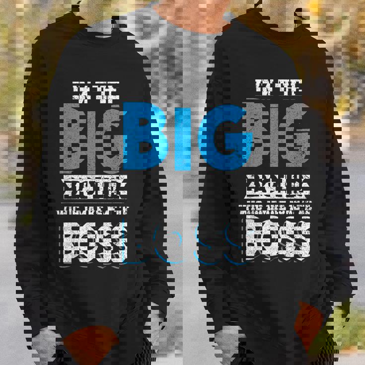 I'm The Big Brother Makes Me The Boss Pregnancy スウェットシャツ 彼への贈り物