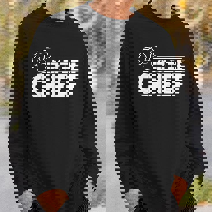メンズ I'm The Chef クッキングハット フードクッキング シェフ キッチン フードクック スウェットシャツ 彼への贈り物